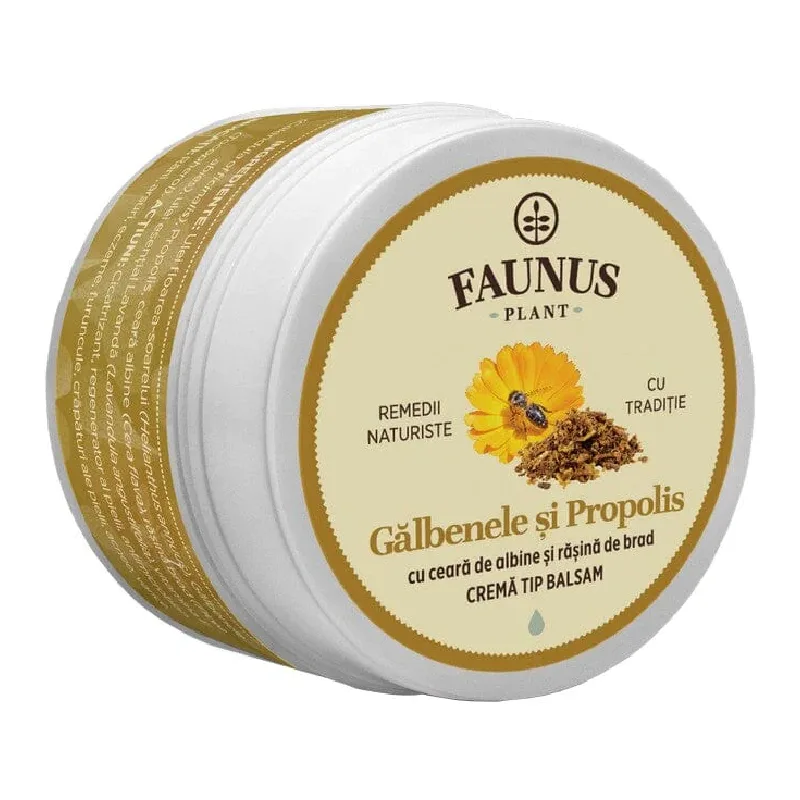 Unguent Galbenele si Propolis, 50 ml, Faunus Plant — preț și oferte