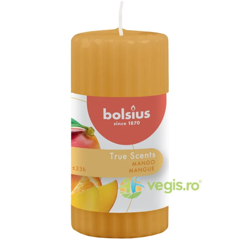 Lumanare Tip Stalp cu Aroma de Mango BOLSIUS — preț și oferte