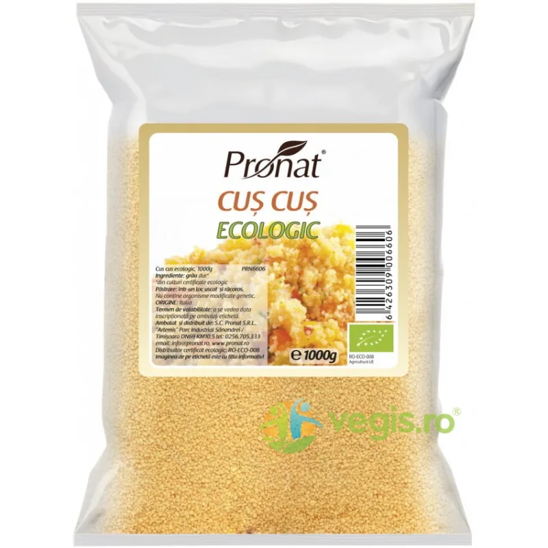 Cus Cus Ecologic/Bio 1kg PRONAT — preț și oferte