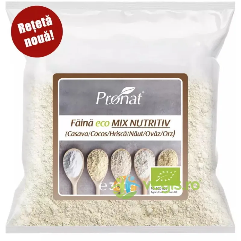 Mix de Fainuri Low Carb Ecologic/Bio 300g PRONAT — preț și oferte