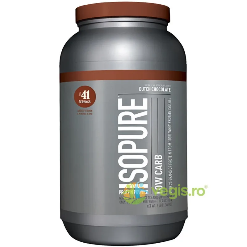 Proteina Izolata din Zer cu Aroma de Ciocolata 1360g GNC — preț și oferte