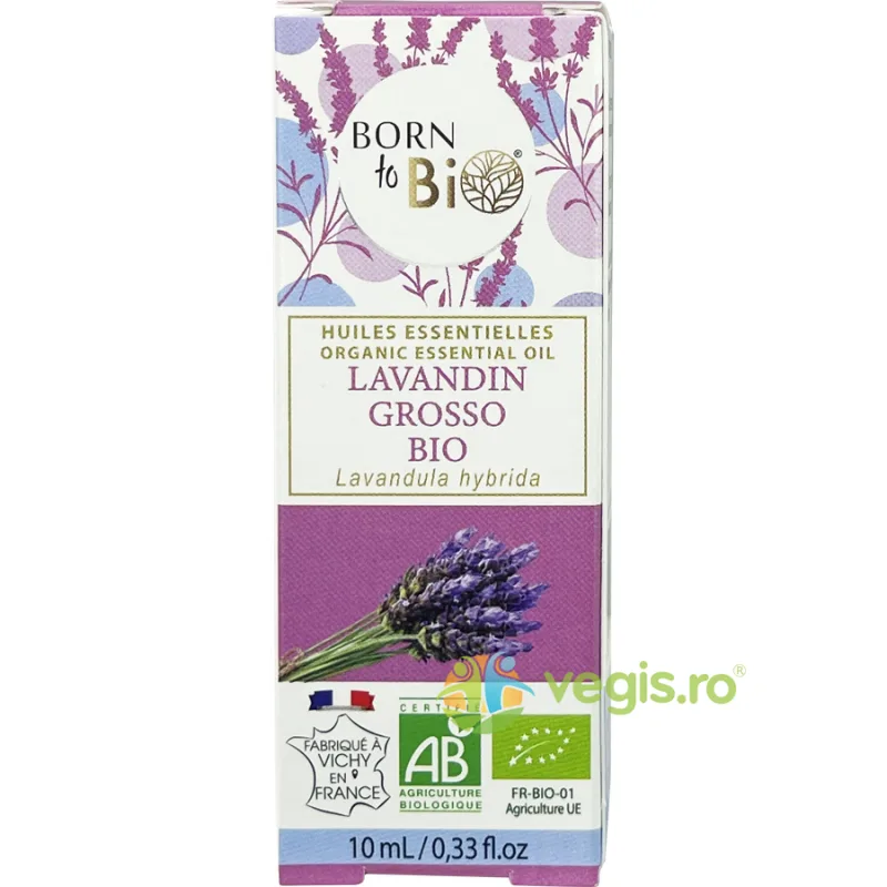 Ulei Esential de Lavandina Ecologic/Bio 10ml BORN TO BIO — preț și oferte