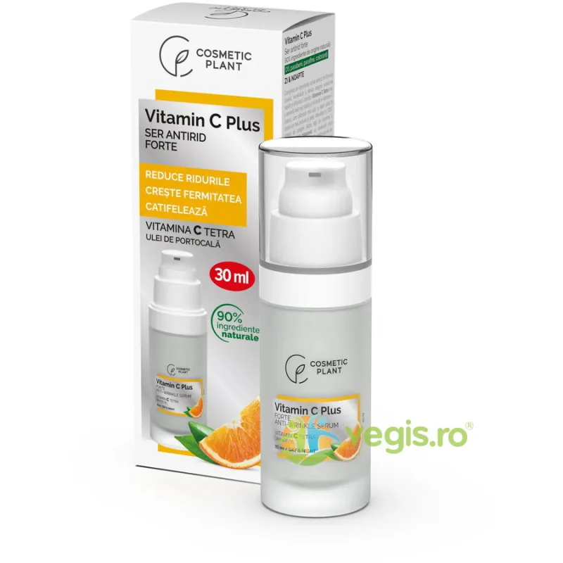 Ser Antirid Forte cu Vitamina C Plus 30ml COSMETIC PLANT — preț și oferte