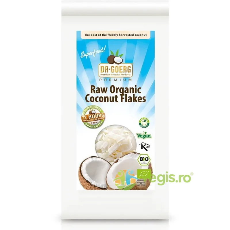Fulgi de Cocos Ecologici/Bio 300g DR. GOERG — preț și oferte