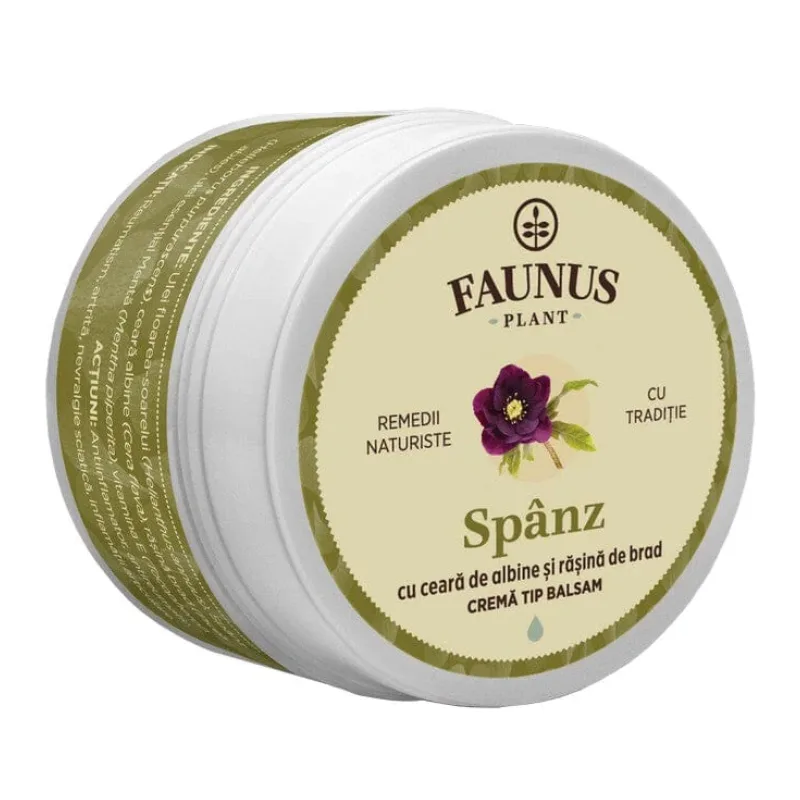 Unguent Spanz, 50 ml, Faunus Plant — preț și oferte