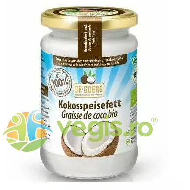Ulei de Cocos Premium Dezodorizat pentru Gatit Ecologic/Bio 200ml DR. GOERG — preț și oferte