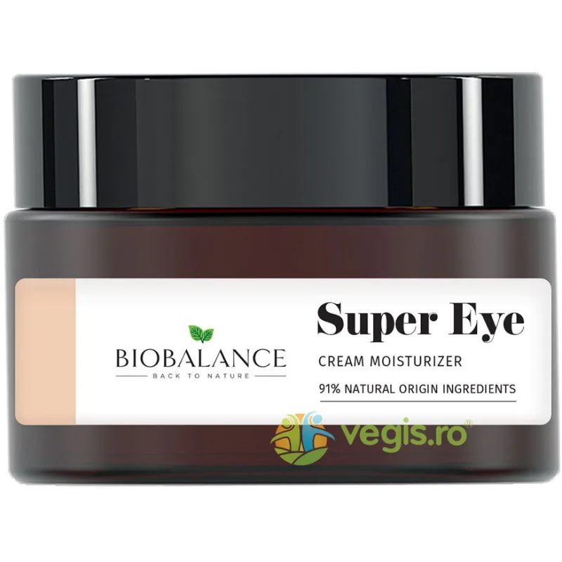 Crema Contur Ochi Intensiv Hidratanta cu Colagen Hidrolizat 3% + Acid Hialuronic 1.5% + Vitamina C 0.5% Super Eye 20ml — preț și oferte