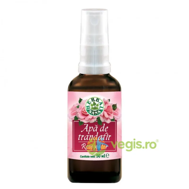 Apa de Trandafiri cu Pulverizator 50ml Herbavit — preț și oferte