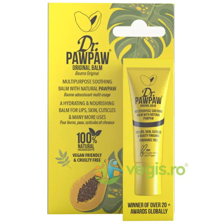 Balsam Multifunctional cu Papaya, Ricin si Aloe Vera 10ml DR PAWPAW — preț și oferte