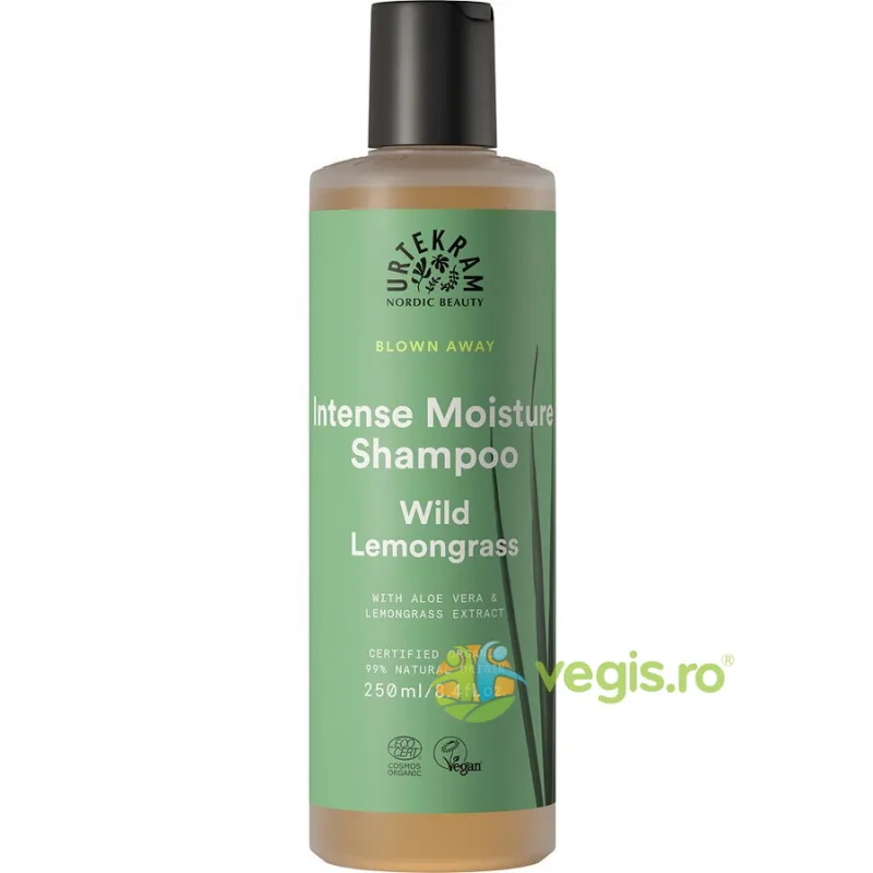 Sampon Super Hidratant cu Lemongrass Salbatic Bio 250ml URTEKRAM — preț și oferte