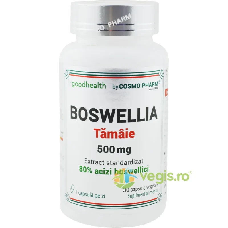 Boswellia Serrata (Tamaie) 500mg 30cps COSMO PHARM — preț și oferte