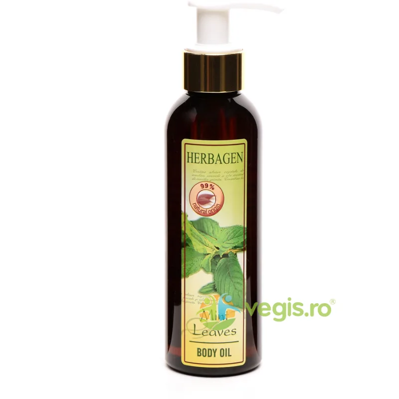 Ulei pentru Masaj Mint Leaves (Menta) 150ml Herbagen — preț și oferte