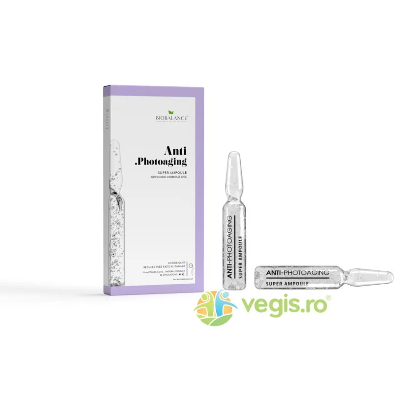 Fiole Concentrate Antioxidante cu Superoxid Dismutaza 0.5% 10x2ml BIO BALANCE — preț și oferte