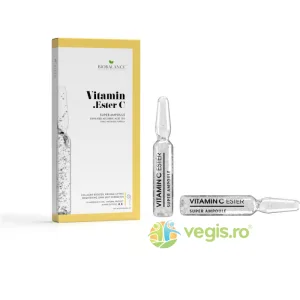 Fiole Concentrate cu Efect de Lifting si Luminozitate cu Acid Ascorbic 15% 10x2ml