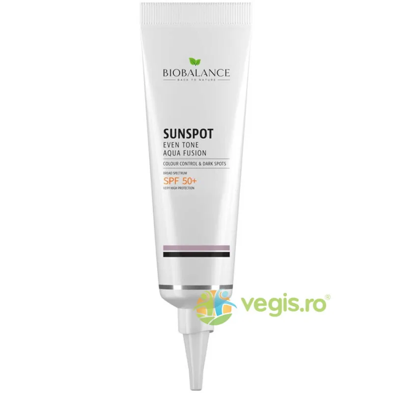 Crema Solara SPF 50+ Uniformizanta Impotriva Petelor Pigmentare Aqua Fusion 40ml — preț și oferte