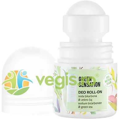 Deodorant Roll-On Natural pentru Femei cu Piatra de Alaun Green Sensation 20ml BIOBAZA — preț și oferte