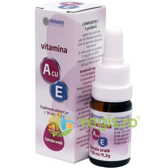 Vitamina A cu E 10ml RENANS PHARMA — preț și oferte
