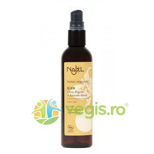 Elixir cu 3 Uleiuri pentru Ten, Par si Corp Ecologic/Bio 125ml NAJEL — preț și oferte