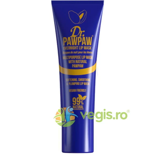 Masca de Noapte pentru Buze, Ochi si Fata cu Peptide 10ml DR PAWPAW — preț și oferte