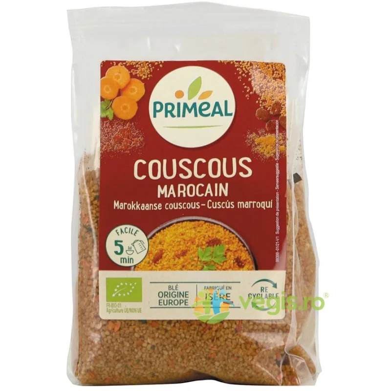 Cuscus Marocan Ecologic/Bio 300g PRIMEAL — preț și oferte