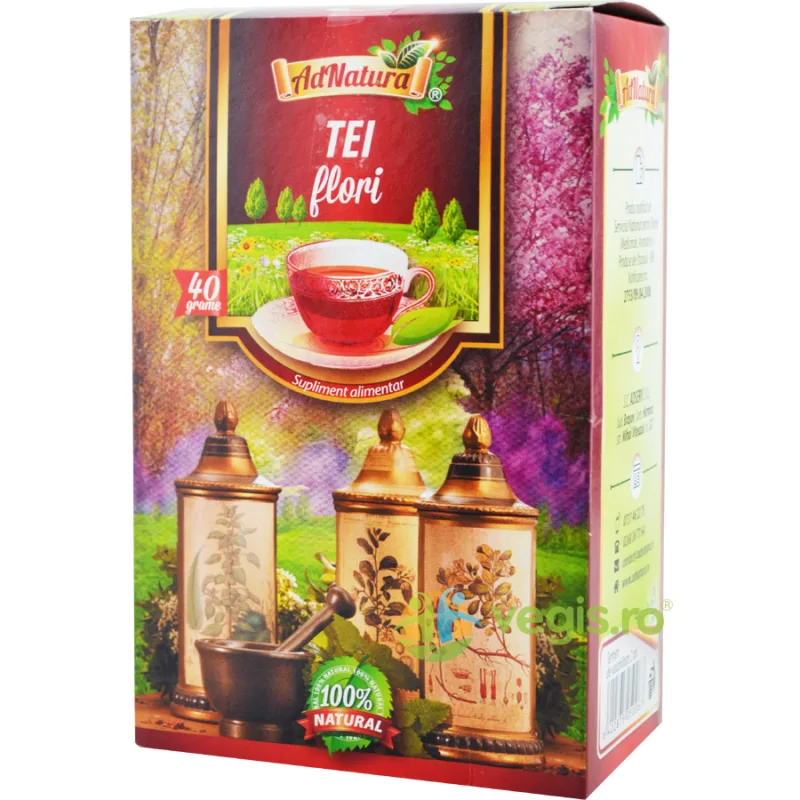 Ceai de Tei Flori 40g ADNATURA — preț și oferte