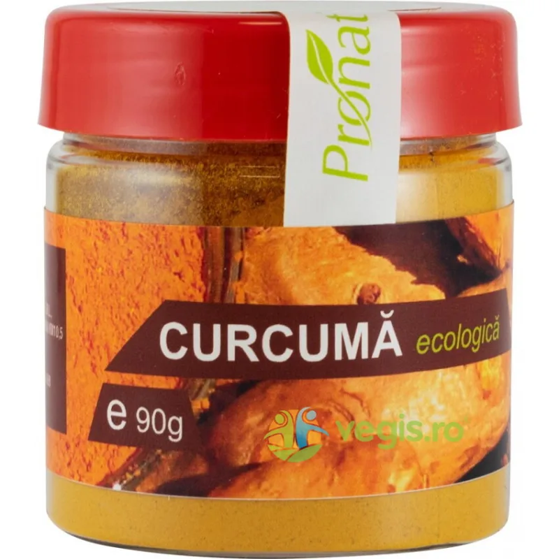 Curcuma (Turmeric) Ecologica/Bio 90g PRONAT — preț și oferte