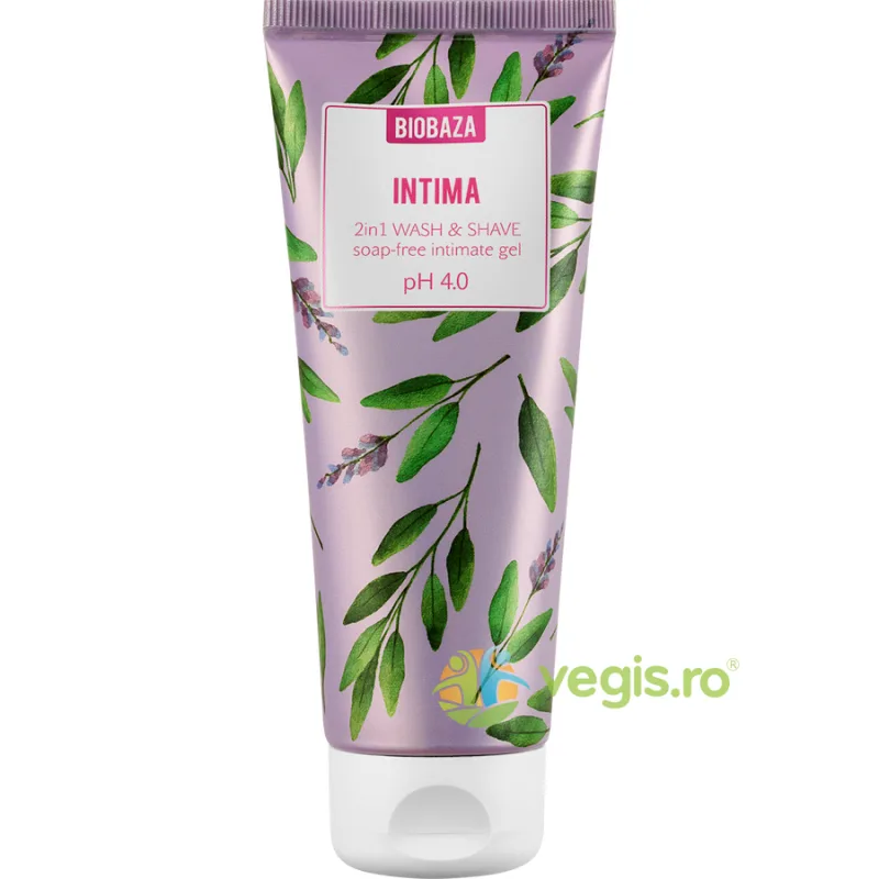 Gel Intim Natural 2 in 1 pentru Curatarea si Epilarea Zonei Intime cu pH 4.0 Intima 100ml BIOBAZA — preț și oferte
