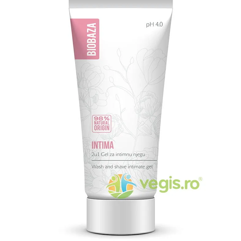 Gel Intim Natural 2 in 1 pentru Curatarea si Epilarea Zonei Intime cu pH 4.0 Intima 30ml BIOBAZA — preț și oferte