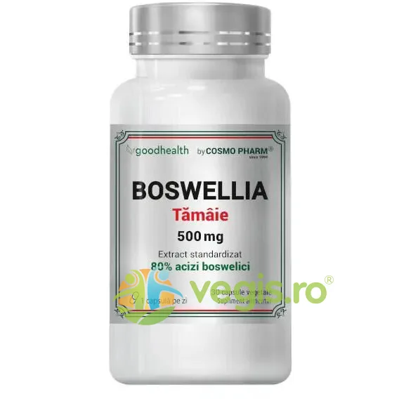 Boswellia Serrata (Tamaie) 500mg 60cps COSMO PHARM — preț și oferte