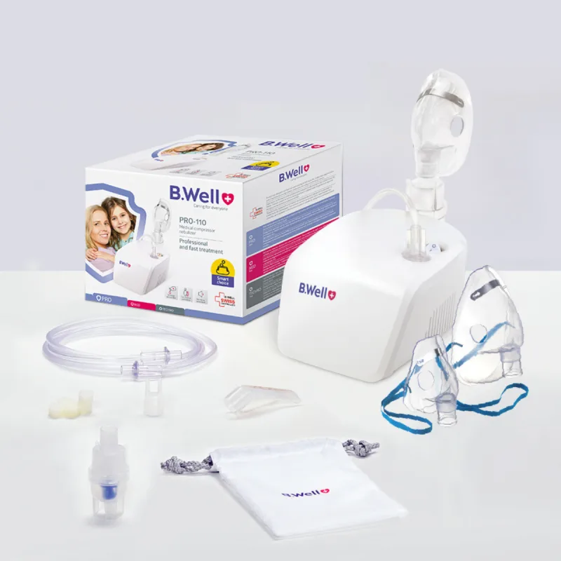 Nebulizator cu compresor pentru copii si adulti, Basic PRO-110, B.Well BWELL — preț și oferte