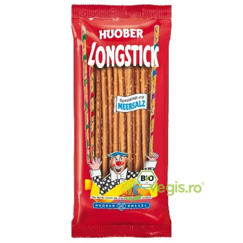 Sticks-uri Lungi cu Sare Ecologice/Bio 125g HUOBER — preț și oferte