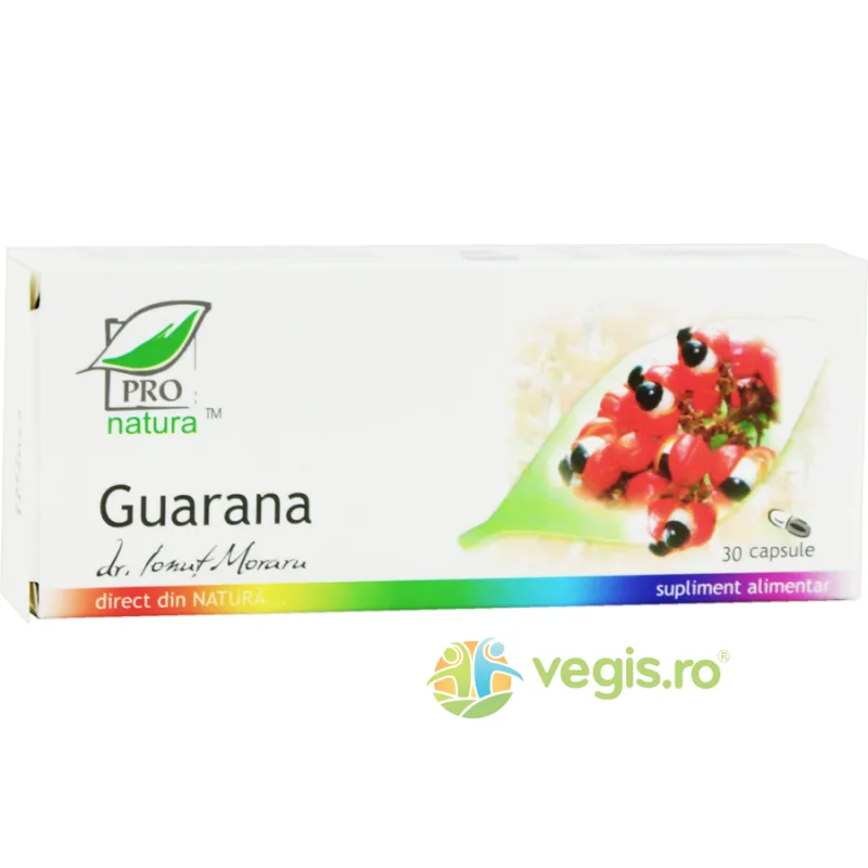 Guarana 30cps Medica - Pro Natura — preț și oferte