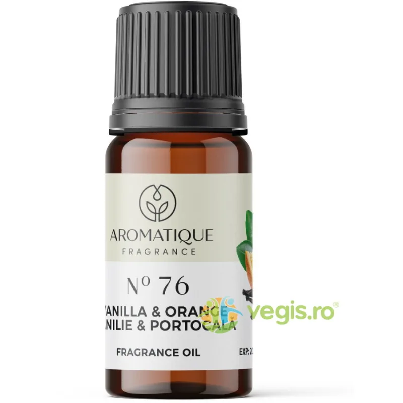 Ulei Aromat de Vanilie si Portocala Nr.76 10ml Aromatique — preț și oferte