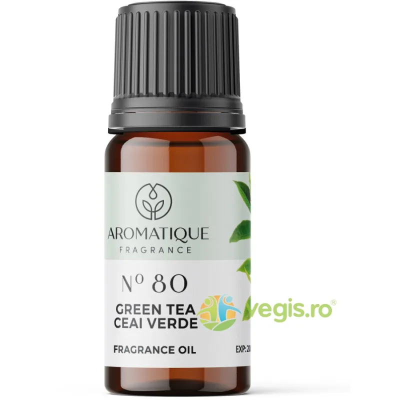 Ulei Aromat de Ceai Verde Nr.80 10ml Aromatique — preț și oferte
