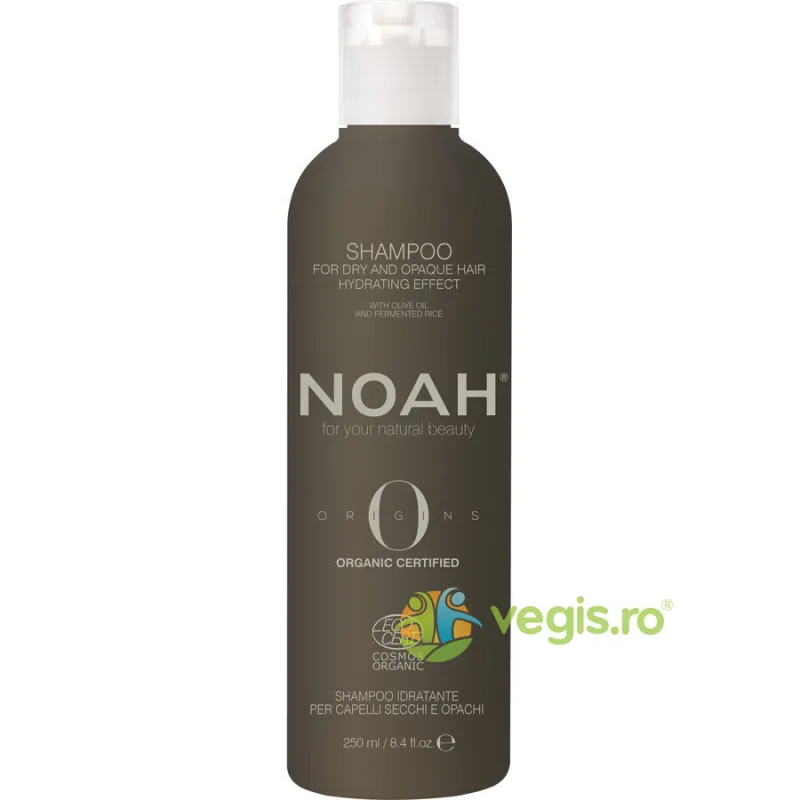 Sampon Hidratant pentru Parul Uscat si Casant cu Ulei de Masline Bio 250ml NOAH — preț și oferte