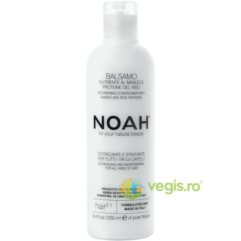 Balsam Nutritiv si Hidratant pentru Par cu Mango 250ml NOAH — preț și oferte