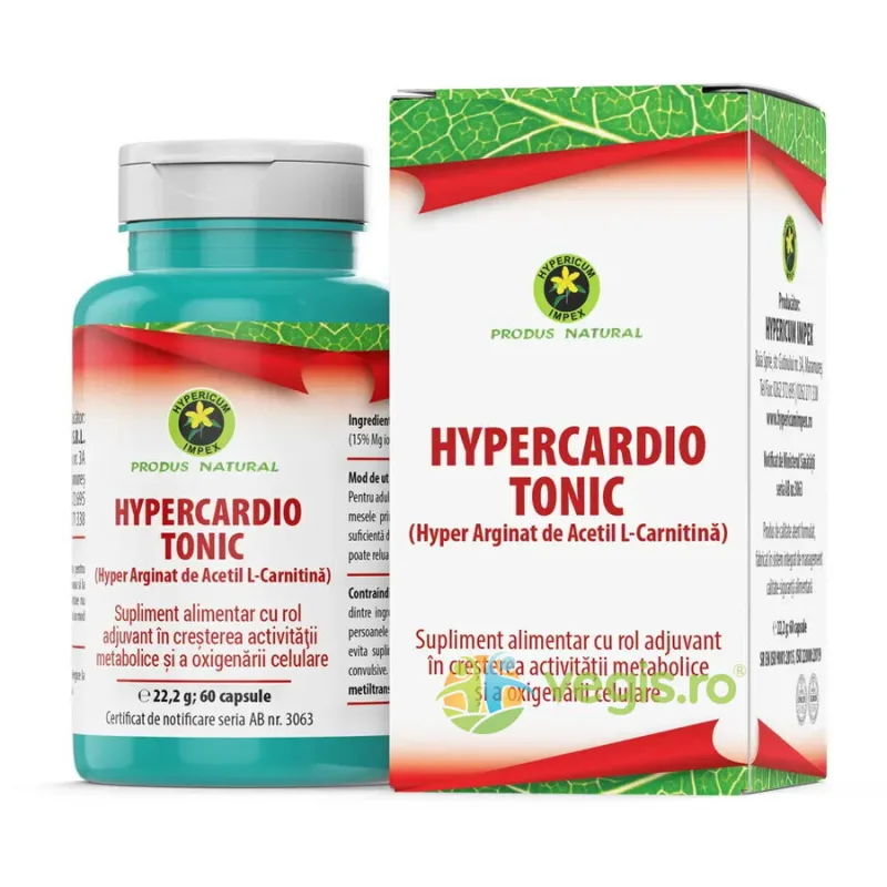 Hypercardio Tonic 60cps Hypericum — preț și oferte