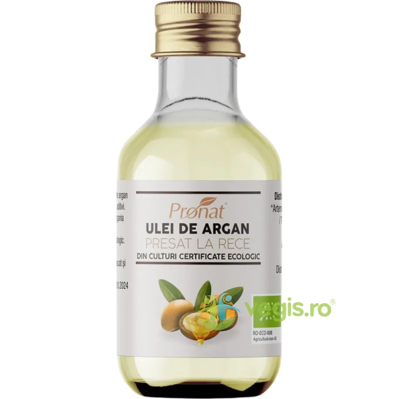 Ulei de Argan Presat la Rece Ecologic/Bio 30ml PRONAT — preț și oferte