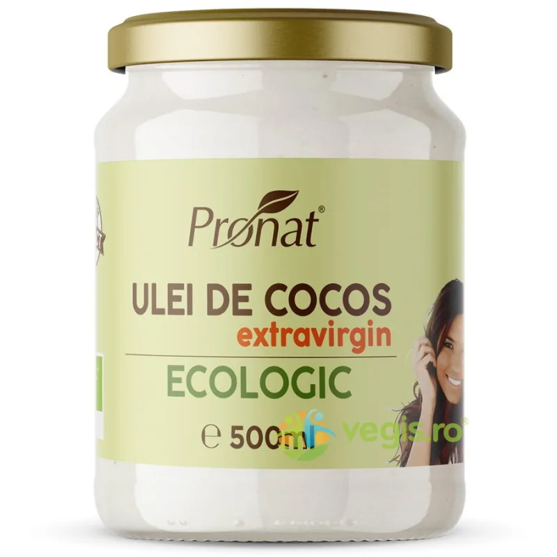 Ulei de Cocos Extravirgin Ecologic/Bio 500ml PRONAT — preț și oferte