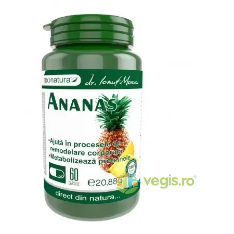Ananas 60cps Medica - Pro Natura — preț și oferte