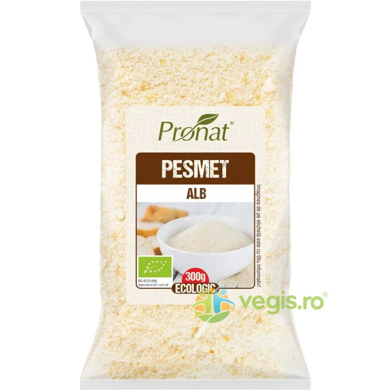 Pesmet Alb Ecologic/Bio 300g PRONAT — preț și oferte