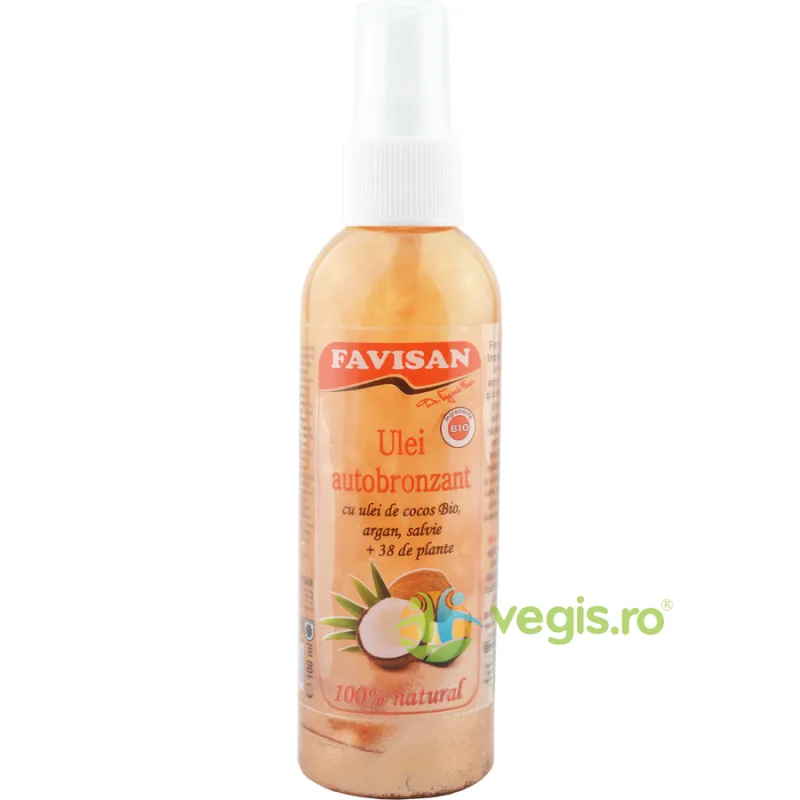 Ulei Autobronzant cu Ulei de Cocos si Vitamina E 100ml Favisan — preț și oferte