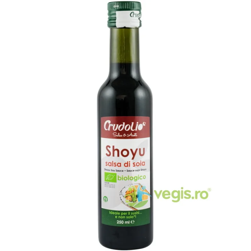 Sos de Soia Bio Shoyu Crudolio Ecologic/Bio 250ml JOE&CO — preț și oferte