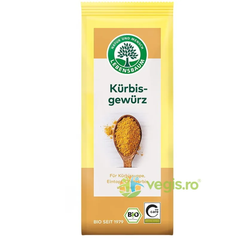Condiment cu Dovleac Ecologic/Bio 50g LEBENSBAUM — preț și oferte