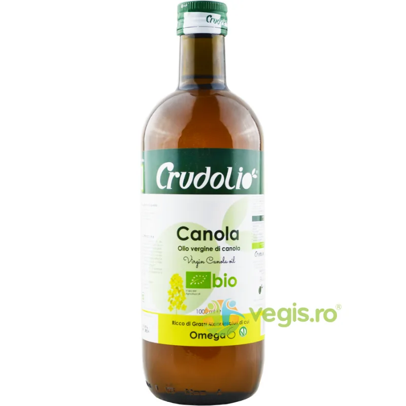 Ulei din Seminte de Rapita Extravirgin Crudolio Ecologic/Bio 1L JOE&CO — preț și oferte
