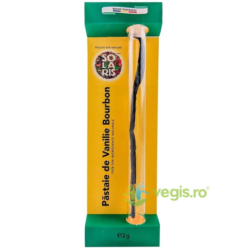 Pastaie de Vanilie Bourbon 2g SOLARIS — preț și oferte