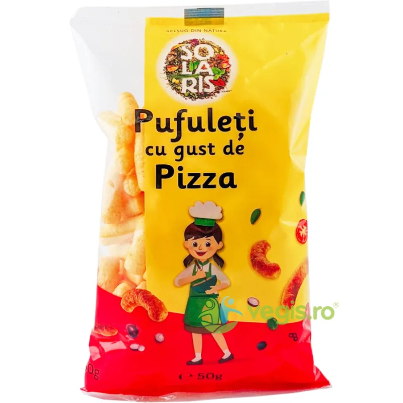 Pufuleti cu Gust de Pizza 50g SOLARIS — preț și oferte