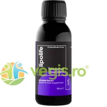 LLO1 - Omega 3 Lipozomal Vegan 150ml LIPOLIFE — preț și oferte