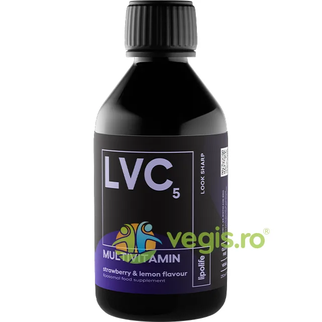 LVC5 Multivitamin - Complex de Vitamine Lipozomale 250ml LIPOLIFE — preț și oferte