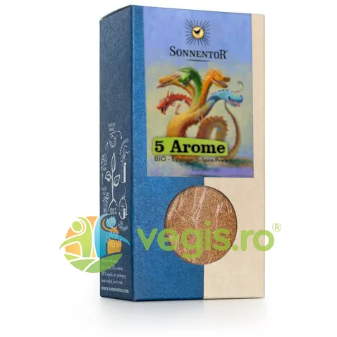 Condiment Amestec 5 Arome Ecologic/Bio 55g SONNENTOR — preț și oferte
